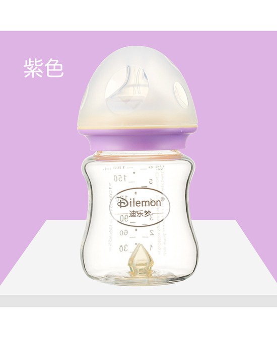婴儿奶瓶选哪种好？迪乐梦新型防胀气高硼硅玻璃质奶瓶让宝宝吃到熟悉的味道