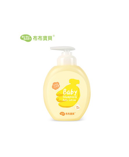 布布宝贝洗发沐浴露系列 二合一温和亲肤弱酸性 给宝宝最好的柔净