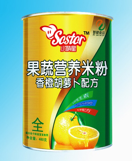 小萌星婴儿米粉—科学均衡的营养辅食
