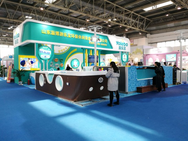 2019第29届京正·北京孕婴童展会第一天 游乐宝婴儿游泳池厂家大放价