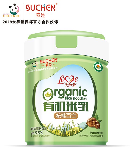 素臣有机米乳系列—给宝宝更天然的营养