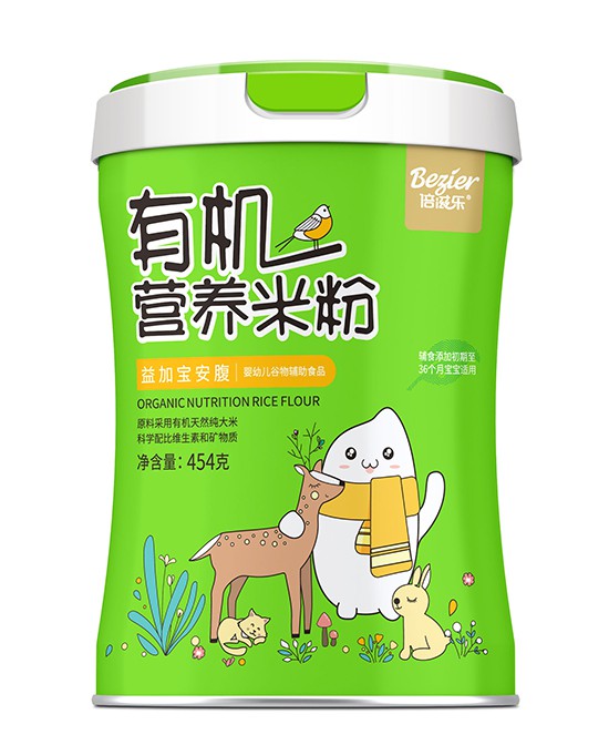 倍滋乐有机米粉易吸收不上火 宝宝营养更加倍