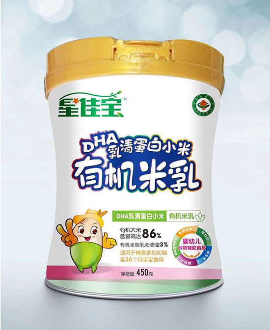 星佳宝有机米乳·有机更营养·更安全    代理星佳宝米乳利润空间更大
