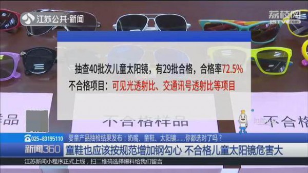 这些奶嘴、童鞋、儿童太阳镜隐患多，赶紧看看有没有“踩雷”