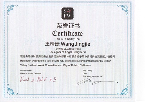 ANGEL DESIGNER进军硅谷时装周，俘获“小天使”们的芳心