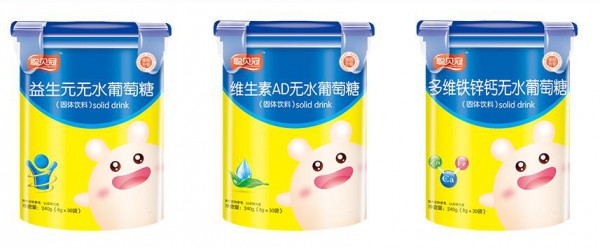 聪贝冠葡萄糖系列   迅速补充的为宝宝能量