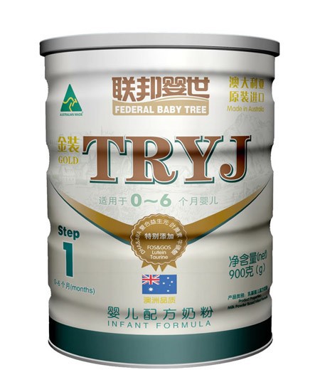 联邦婴世婴儿配方奶粉营养均衡 更接近母乳助力宝宝茁壮成长