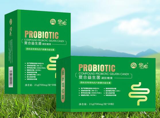 悠聪符合益生菌 六联复合益生菌宝宝好吸收身体自然棒