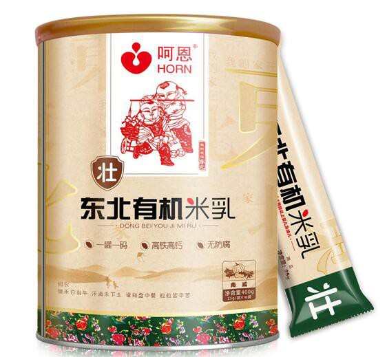 呵恩东北有机米乳低聚果糖调味   提高宝宝的肠道的活力