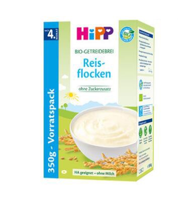 宝宝要如何添加辅食  德国hipp喜宝有机大米