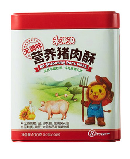 禾泱泱营养肉酥入口即溶、健康易消化 用自然全心呵护宝宝