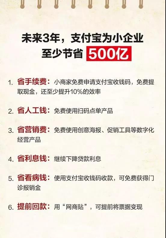 中小母婴店的红利来了！支付宝承诺：未来3年为小商家至少省500亿