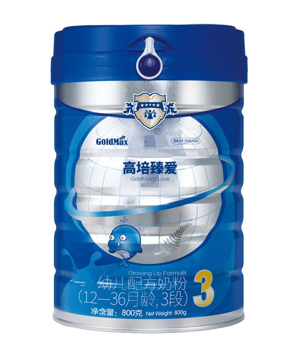 高培臻爱婴幼儿配方奶粉  一罐一码，质量追溯安全更有保障