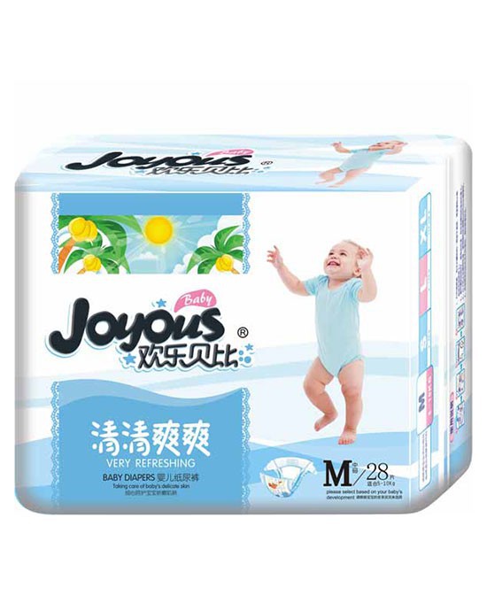 欢乐贝比纸尿裤：柔薄透气 瞬吸干爽 给宝宝极致舒适的穿戴体验