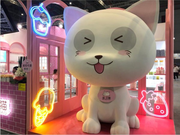 宝贝猫燃爆亮相2019上海CBME国际孕婴童展 为展会增光彩