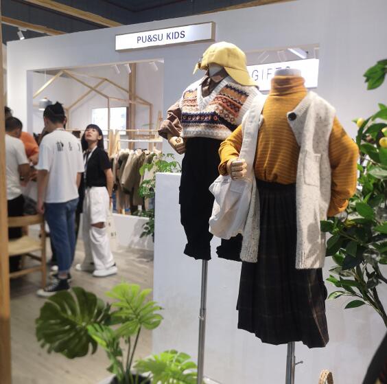 第19届CBME上海孕婴童展  朴与素童装收获一致好评
