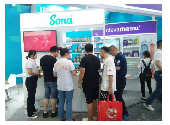爱尔兰Sona携新品惊艳亮相2019CBME孕婴童展  展会首日人气爆棚