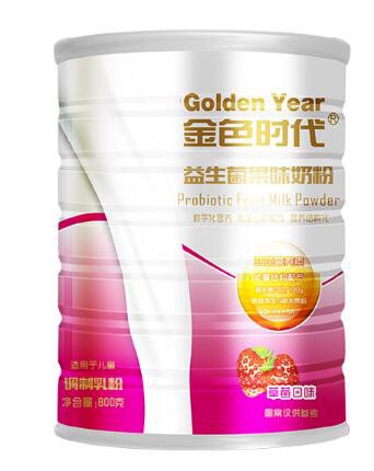 为什么要给宝宝选择添加了益生菌的奶粉  金色时代益生菌果味奶粉系列有效改善宝宝肠道菌群