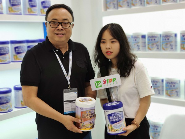 2019CBME孕婴童食品展最新事件：全球婴童网专访安纽希配方奶粉品牌总经理-方策先生