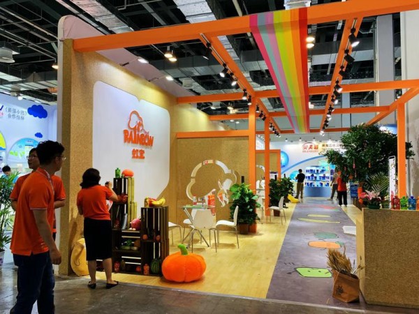 虹宝登陆2019CBME 孕婴童食品展   强势吸睛