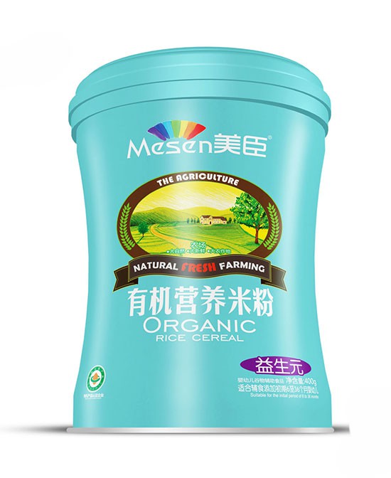 6个月的宝宝吃什么辅食？美臣有机米粉营养天然·口感细腻易吸收