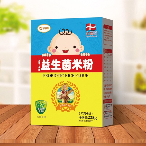 智慧熊益生菌米粉诚邀全国区域代理批发商加入  好营养·好吸收·好健康