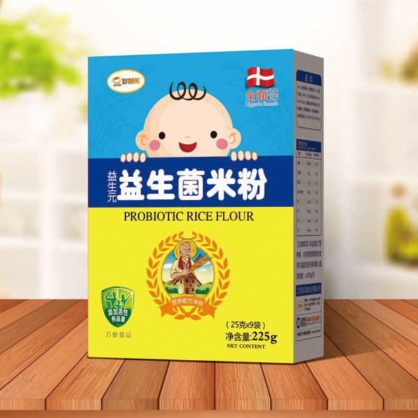 智慧熊益生菌米粉诚邀全国区域代理批发商加入  好营养·好吸收·好健康