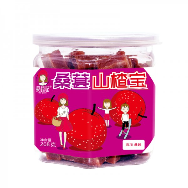 果蔬妃开味山楂片软糯可口    小食一口•美味畅享不停歇