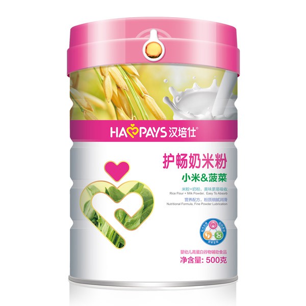 汉培仕护畅奶米粉IST解时熟化工艺  细嫩润滑•易消化好吸收