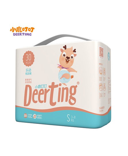 小鹿叮叮纸尿裤让宝宝远离红屁屁   更加健康快乐的成长