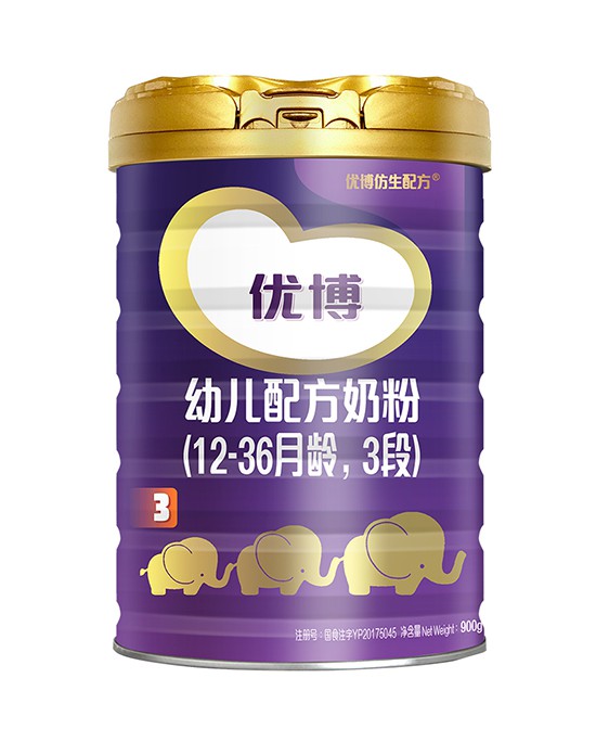 圣元优博配方奶粉仿生配方+均衡营养素 全面满足宝宝成长需求