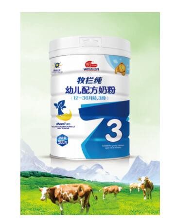 明一牧栏纯婴幼儿配方奶粉  有机奶源•品质更纯净