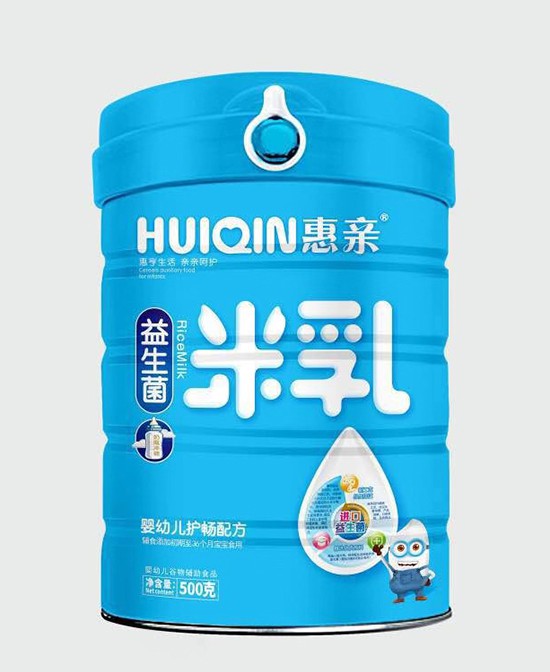 宝宝辅食优选——惠亲益生菌米乳亲和肠胃·  乳细腻顺滑·易吸收