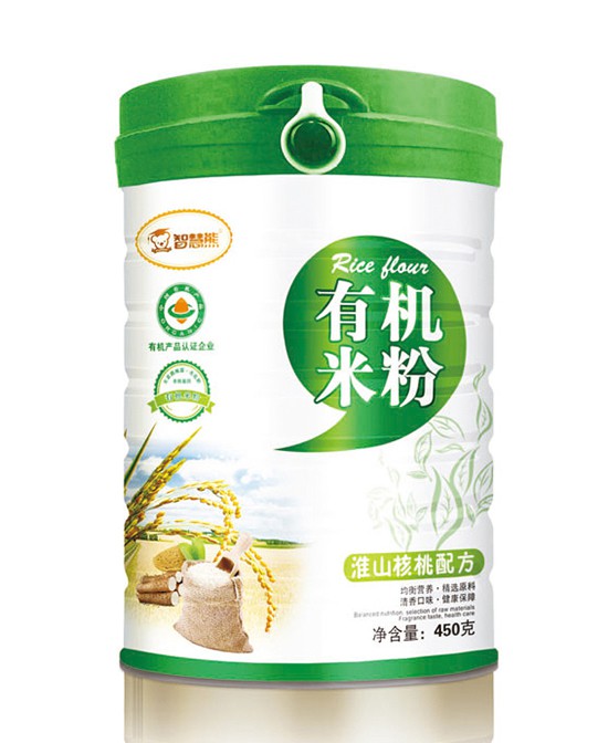 辅食添加顺序 智慧熊有机米粉口感细腻·易吸收 呵护宝宝健康