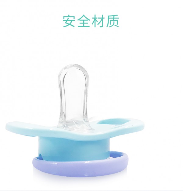 宝宝多大可以使用安抚奶嘴  贝亲婴儿安抚硅胶奶嘴贴合宝宝的口腔•吮吸更舒适