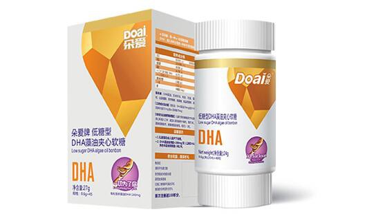 朵爱低糖型DHA藻油夹心软糖  DHA+蛋白质双重营养更适合宝宝娇嫩的肠胃