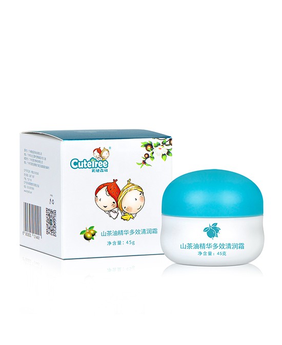 秋季来临|宝宝娇嫩的皮肤要如何护理  天使森林山茶油精华保湿精华霜系列深层滋润•持续保湿