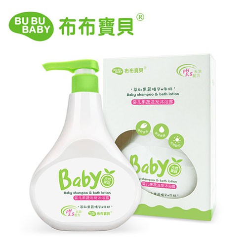 布布宝贝洗发沐浴露系列   让宝宝享受天然果蔬与植物的舒适呵护