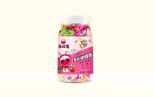 乐比兔多彩珍珠琪面  多种果蔬成分•口味多样可以为宝宝补充身体生长营养所需