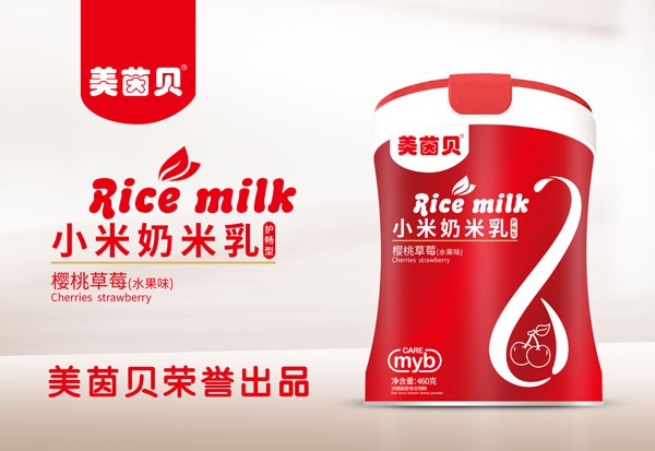 美茵贝小米奶米乳系列配方+包装升级  多种搭配•好吃不会腻