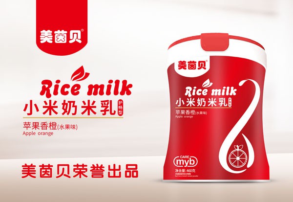 美茵贝小米奶米乳系列配方+包装升级  多种搭配•好吃不会腻
