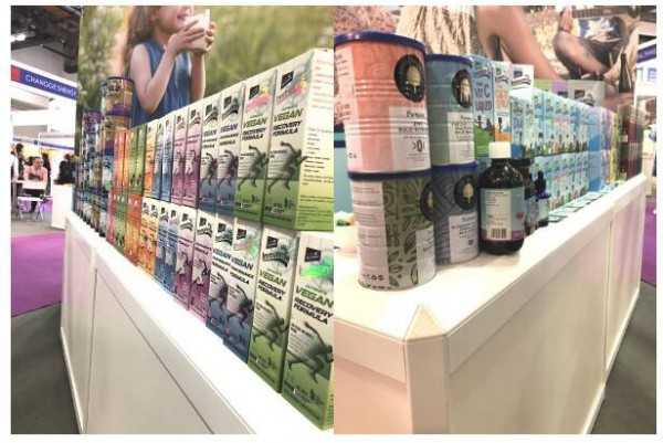 新加坡亚洲国际营养保健食品展  新西兰卜瑞塔&可瑞福惊艳亮相国际舞台