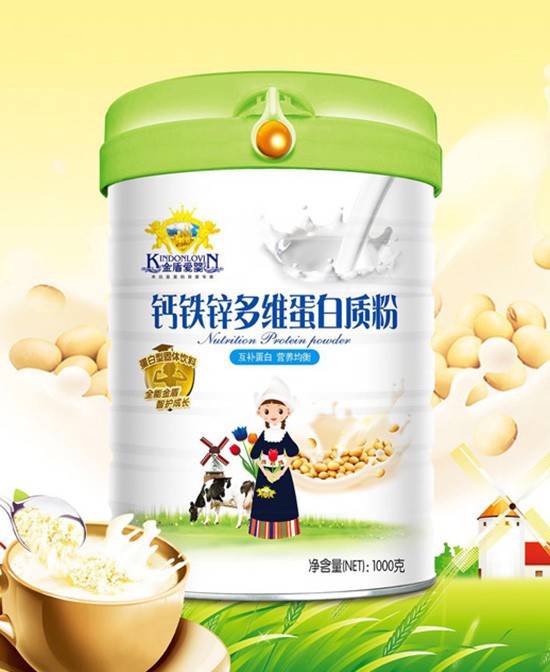 金盾爱婴钙铁锌多维蛋白质粉 为宝宝的健康成长添加充足动力