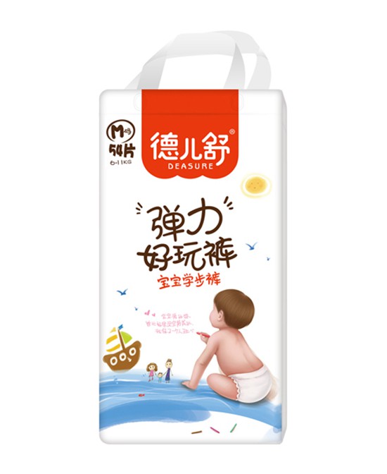 德儿舒弹力好玩裤触感柔软·贴身呵护 专为学步期的宝宝精心设计