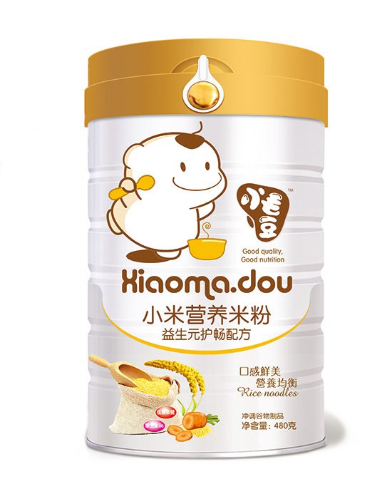 宝宝的第一口辅食米粉选择哪个品牌好  小毛豆营养配方米粉系列细嫩润滑易吞咽好吸收