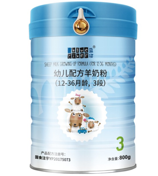 羊奶粉市场持续扩容 蓝河绵羊奶领跑高端羊奶粉市场