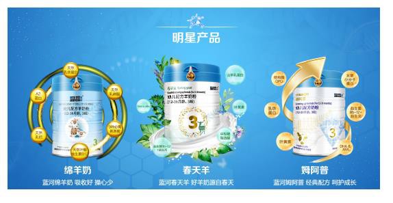 优势绵羊奶背书，蓝河4款新品助推全品类布局迈上新台阶！