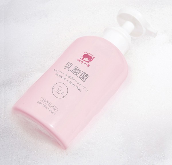 红色小象儿童乳酸菌洗发水沐浴露二合一   给宝宝美好的沐浴时光