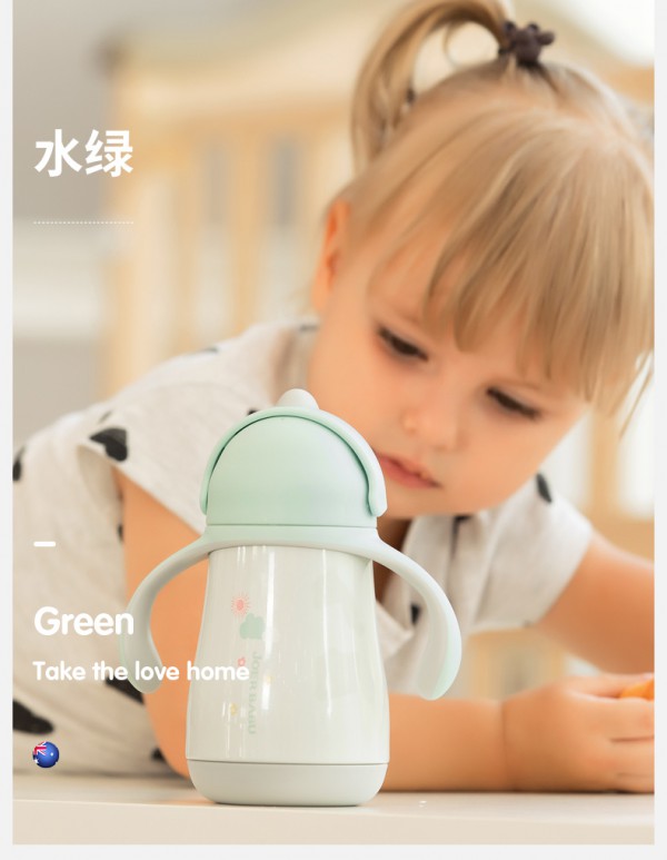 小袋鼠巴布儿童保温杯   316不锈钢·6小时长效保温