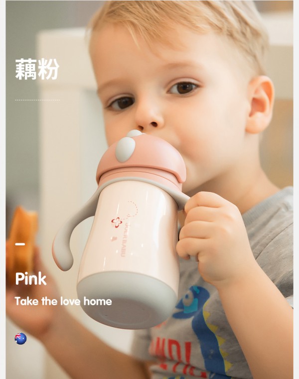 小袋鼠巴布儿童保温杯   316不锈钢·6小时长效保温